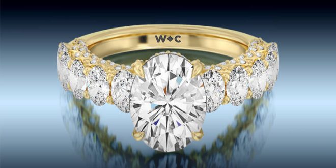 Shimmering Vows: The Majestic of 14k Yellow Gold Engagement Rings
